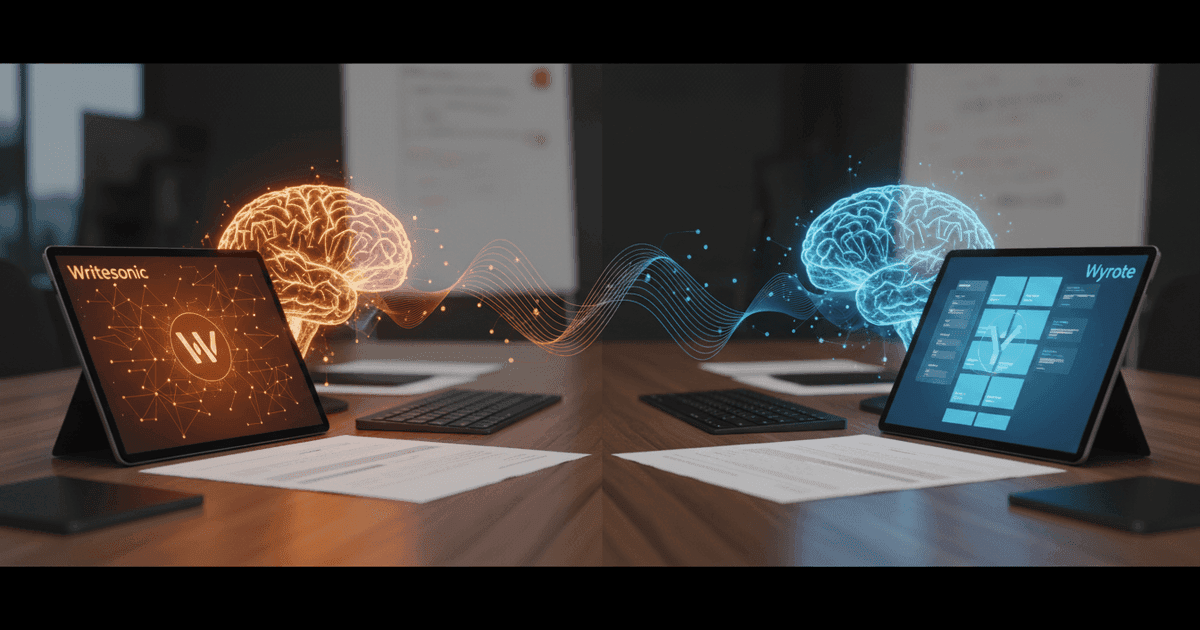 Writesonic vs Wyrote: Which AI Tool Actually Ranks?